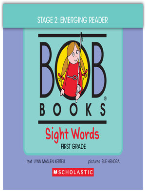 cover image of Bob Books--Sight Words First Grade | Phonics, Ages 4 and up, Kindergarten (Stage 2